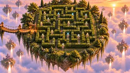 Le labyrinthe de feuillage
