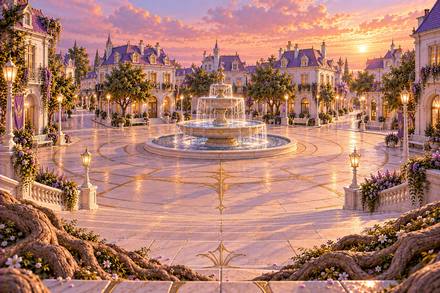 La grande place — le point d'apparition