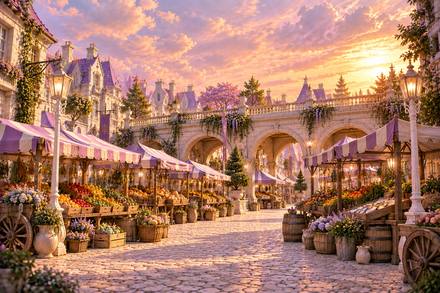 Le marché ouvert